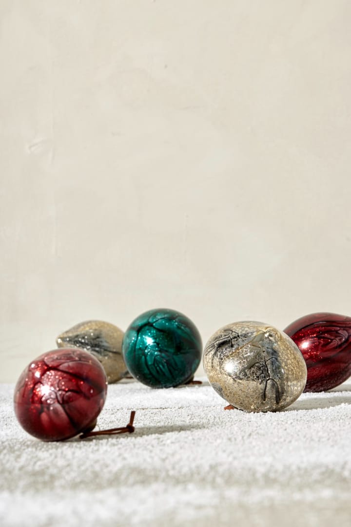 Bola de Navidad Nosille 10 cm, Plata-oro Lene Bjerre