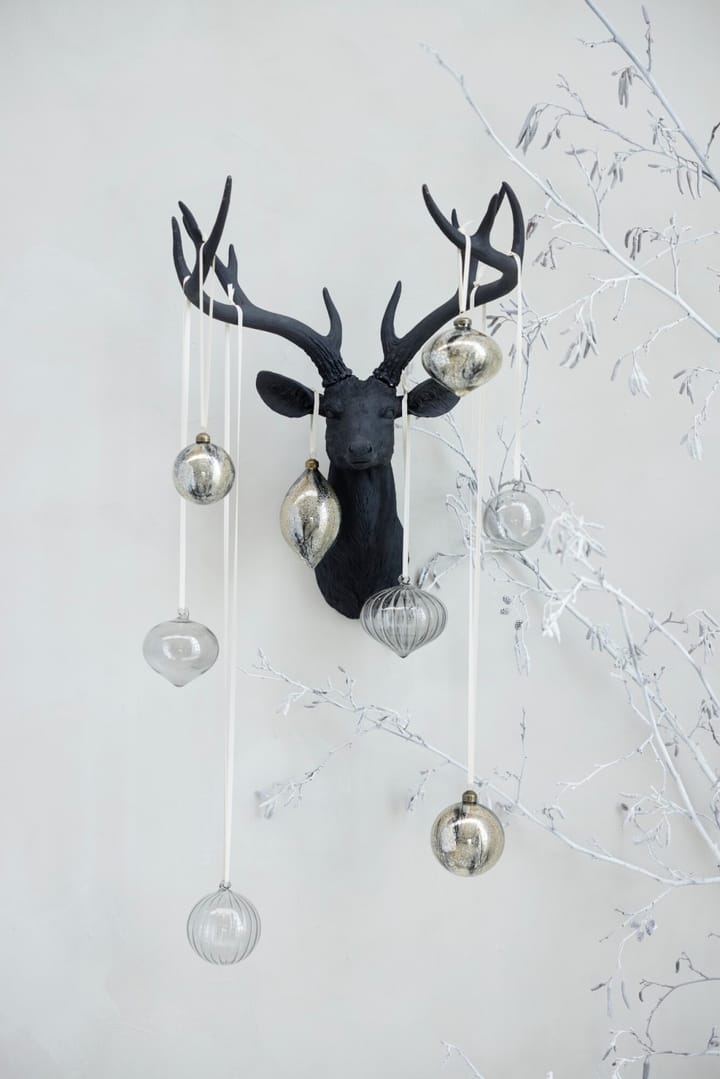 Bola de Navidad Nosille 10 cm, Plata-oro Lene Bjerre