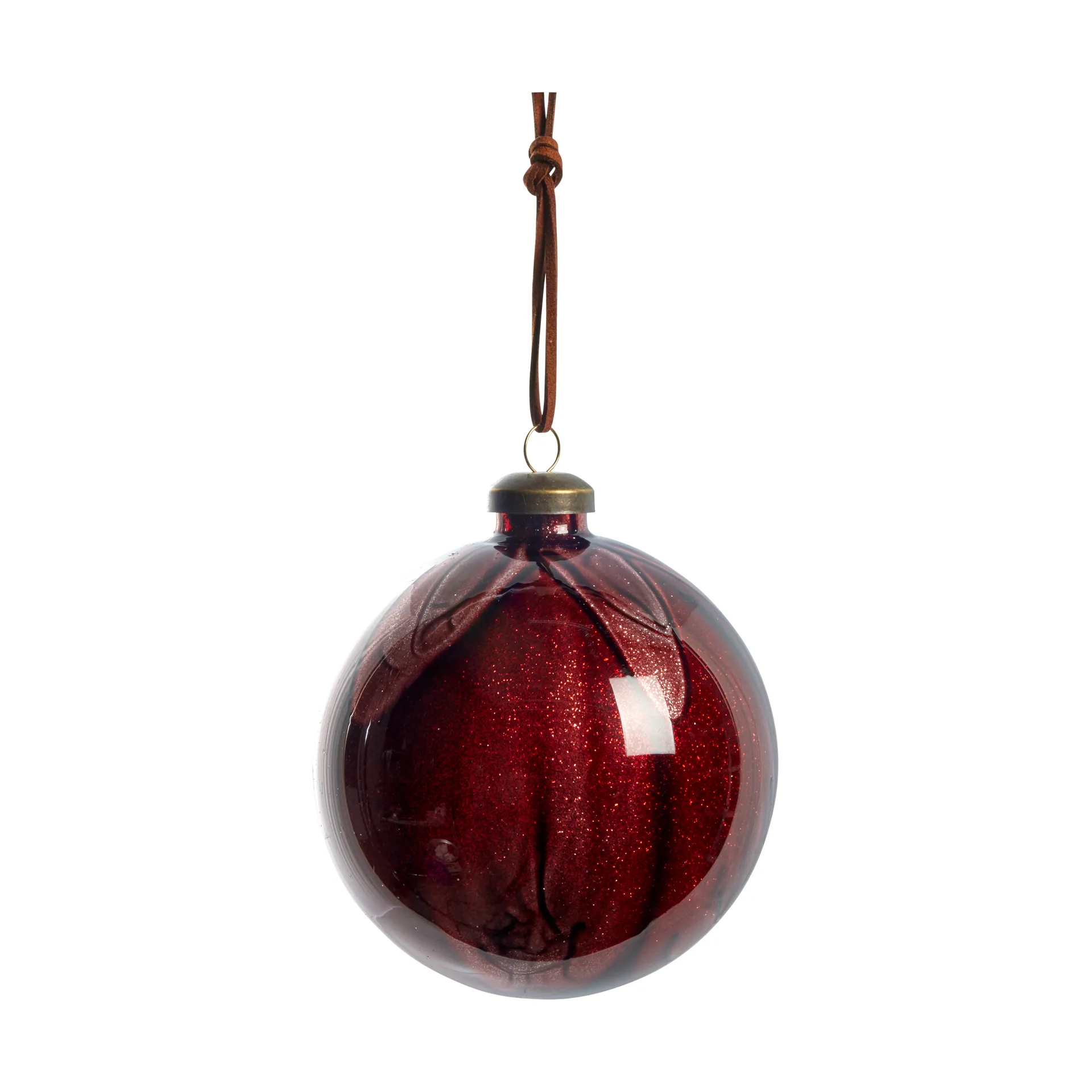 Bola de Navidad Nosille redonda Ø10 cm, Pomegranate Lene Bjerre