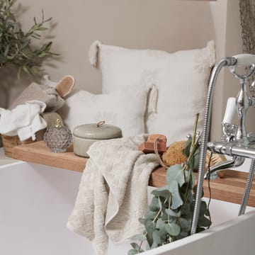 Bote con tapa Miya Ø10 cm - gris claro - Lene Bjerre