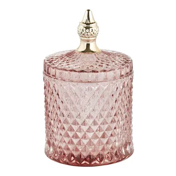 Bote de almacenaje con tapa Miya Ø10,5 cm - Misty rose - Lene Bjerre