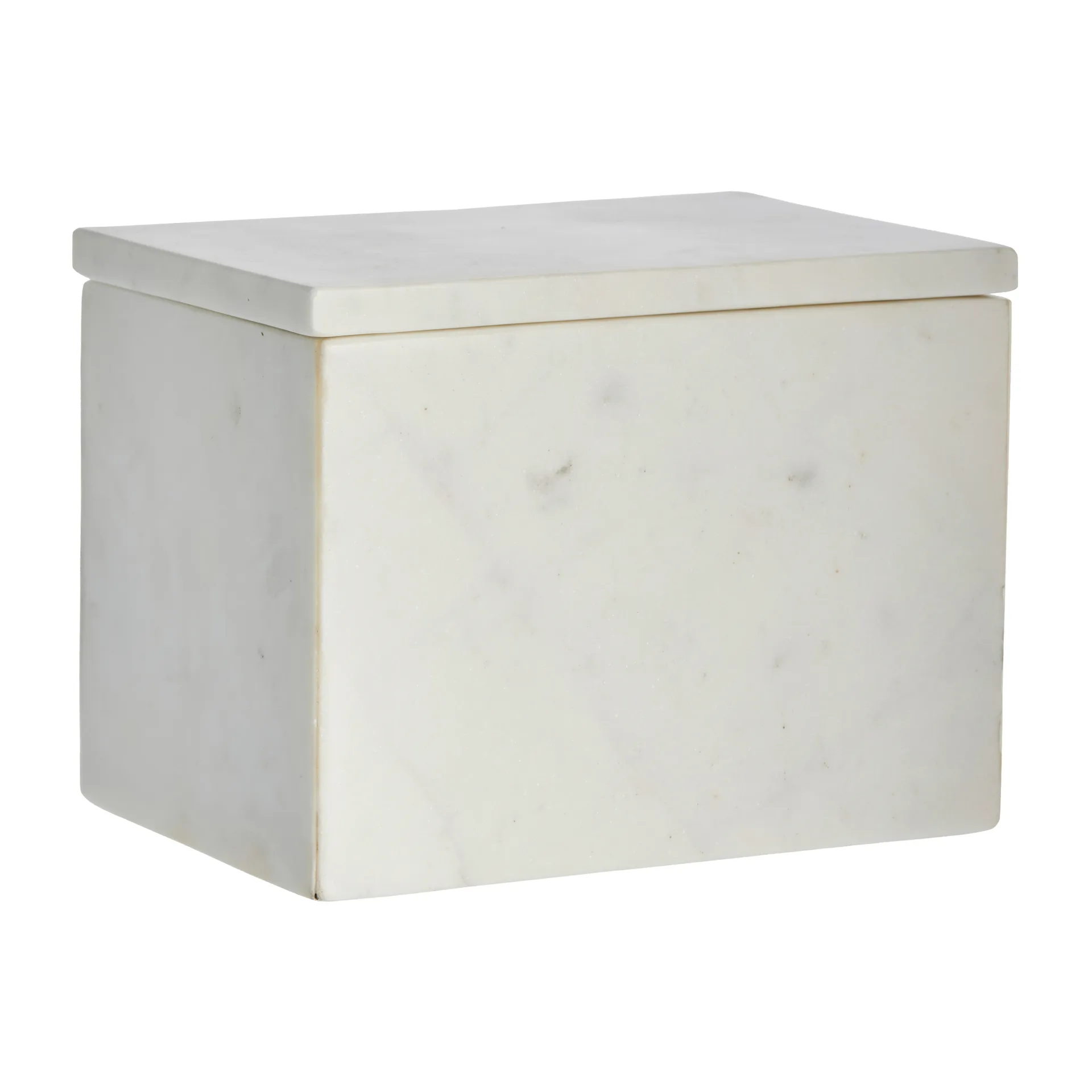 Caja de almacenaje de mármol Ellia 16,5x11,5 cm, White Lene Bjerre