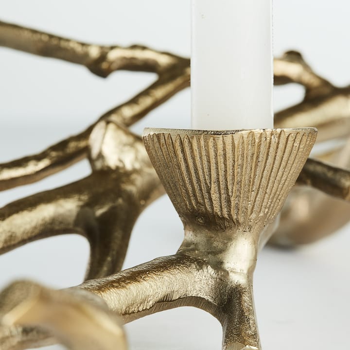Candelabro Aurelia 16 cm, Light gold Lene Bjerre