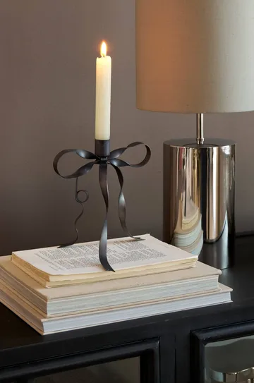 Candelabro Bovinne - Gris, 9x15x32,5 cm - Lene Bjerre