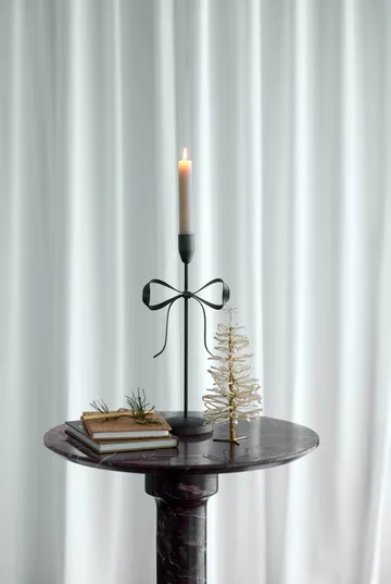 Candelabro Bovinne - Gris, 9x15x32,5 cm - Lene Bjerre