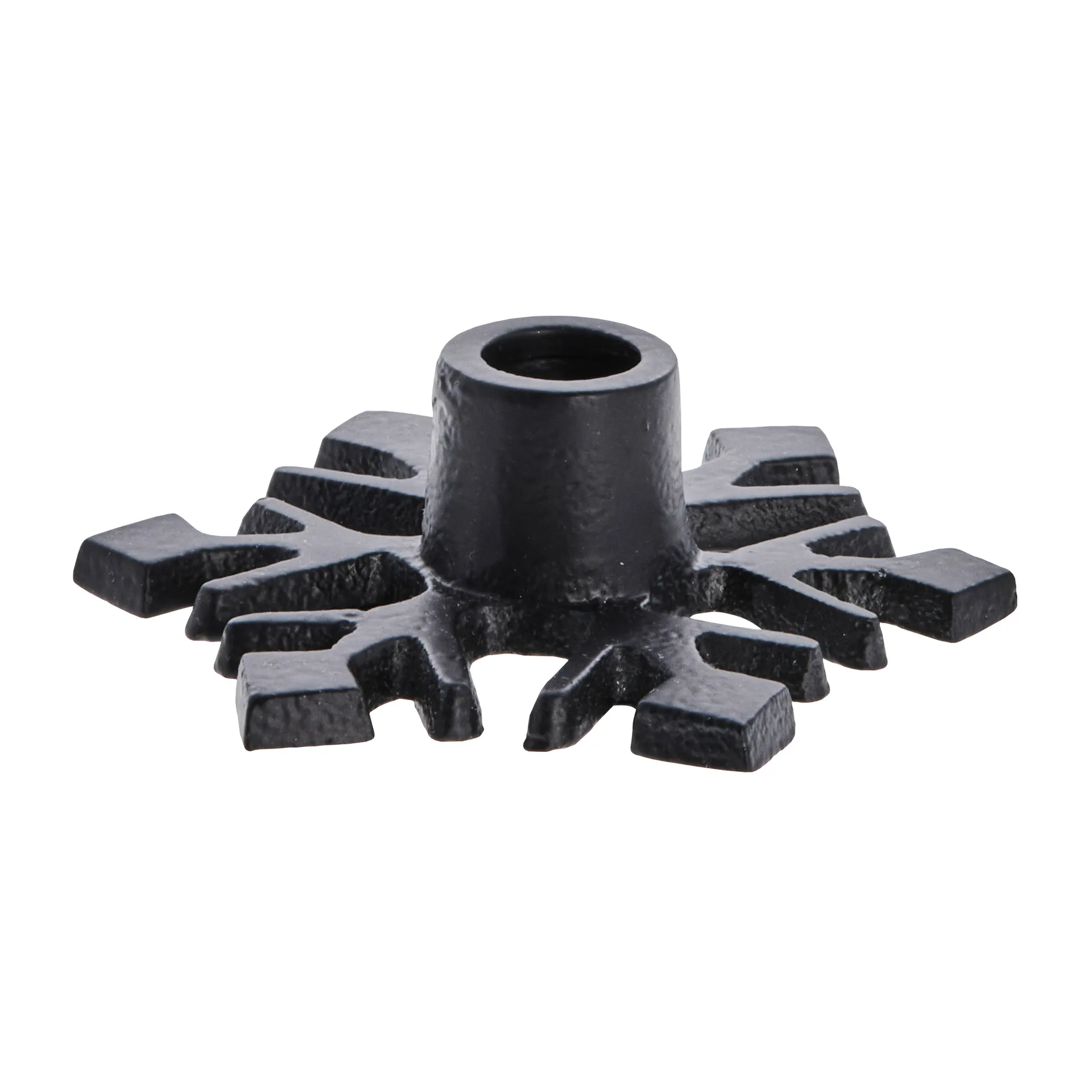 Candelabro Caville copo de nieve, black Lene Bjerre