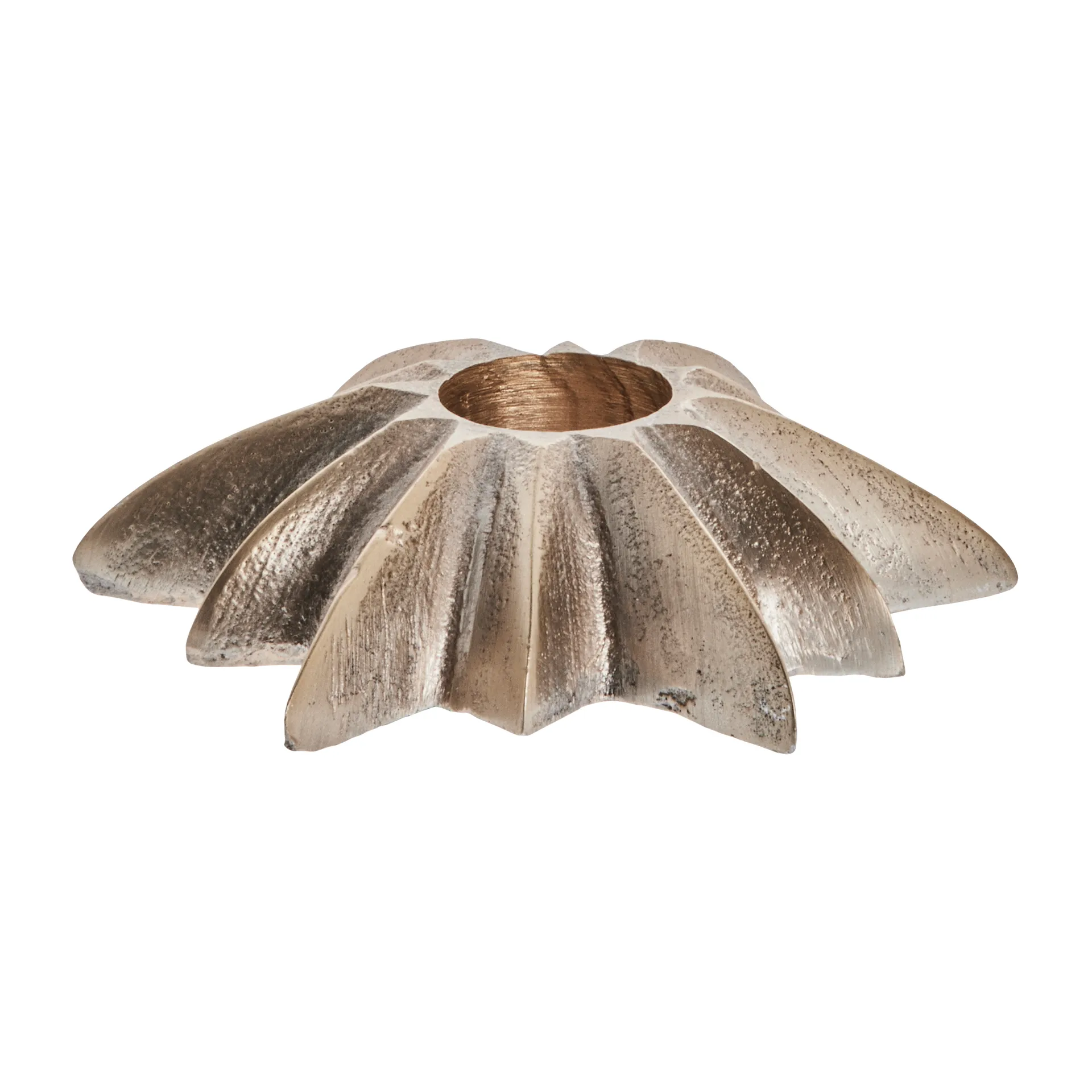 Candelabro Caville estrella 9,5 cm, light gold Lene Bjerre