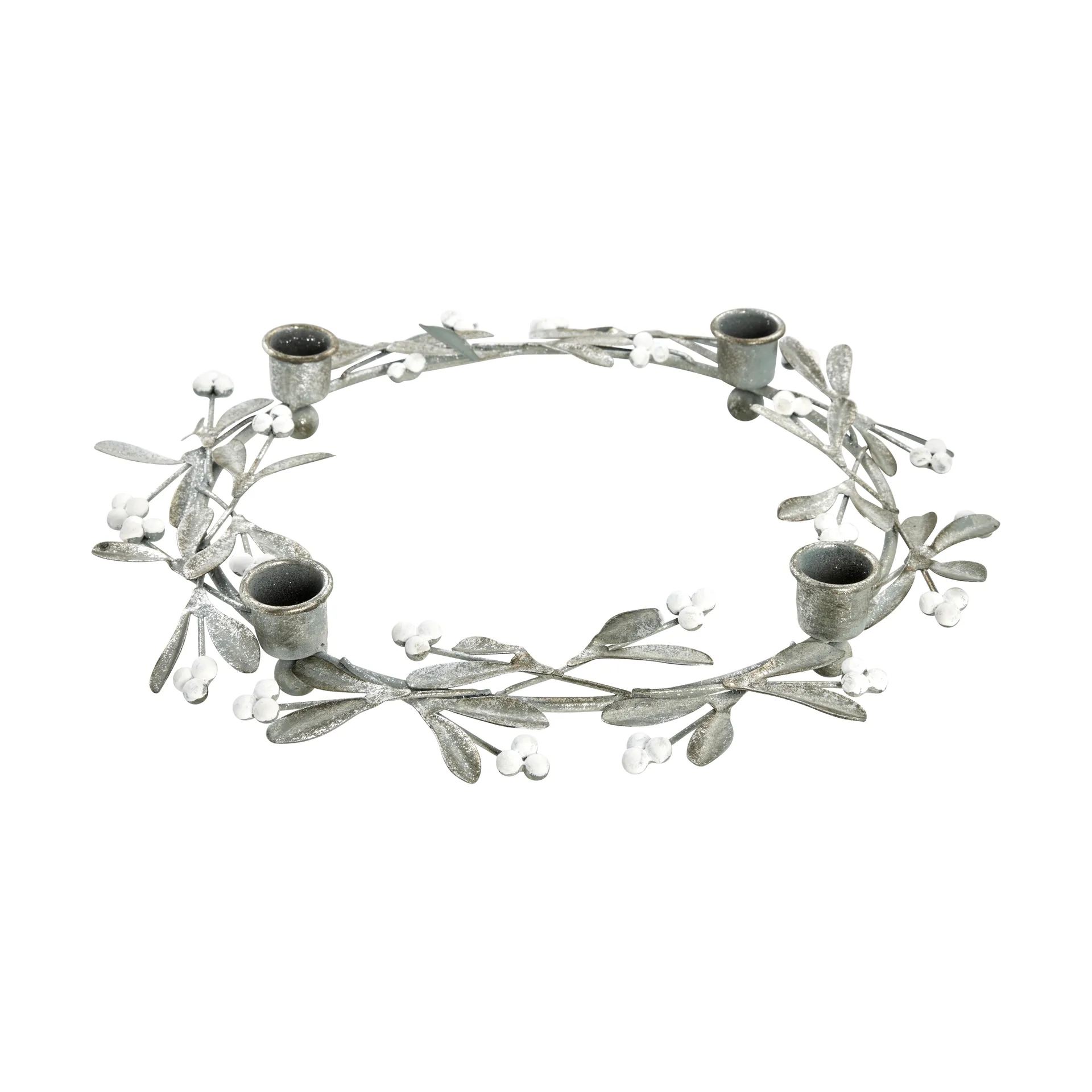 Candelabro de Adviento Missia Ø33 cm, Silver Lene Bjerre