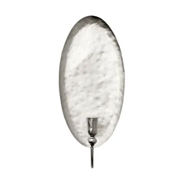 Candelabro de pared Inine - Plateado, 17x40 cm - Lene Bjerre
