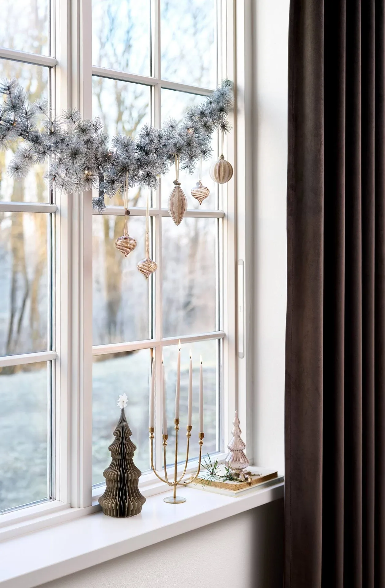 Candelabro Imelia, Dorado, 16x16x24,5 cm Lene Bjerre