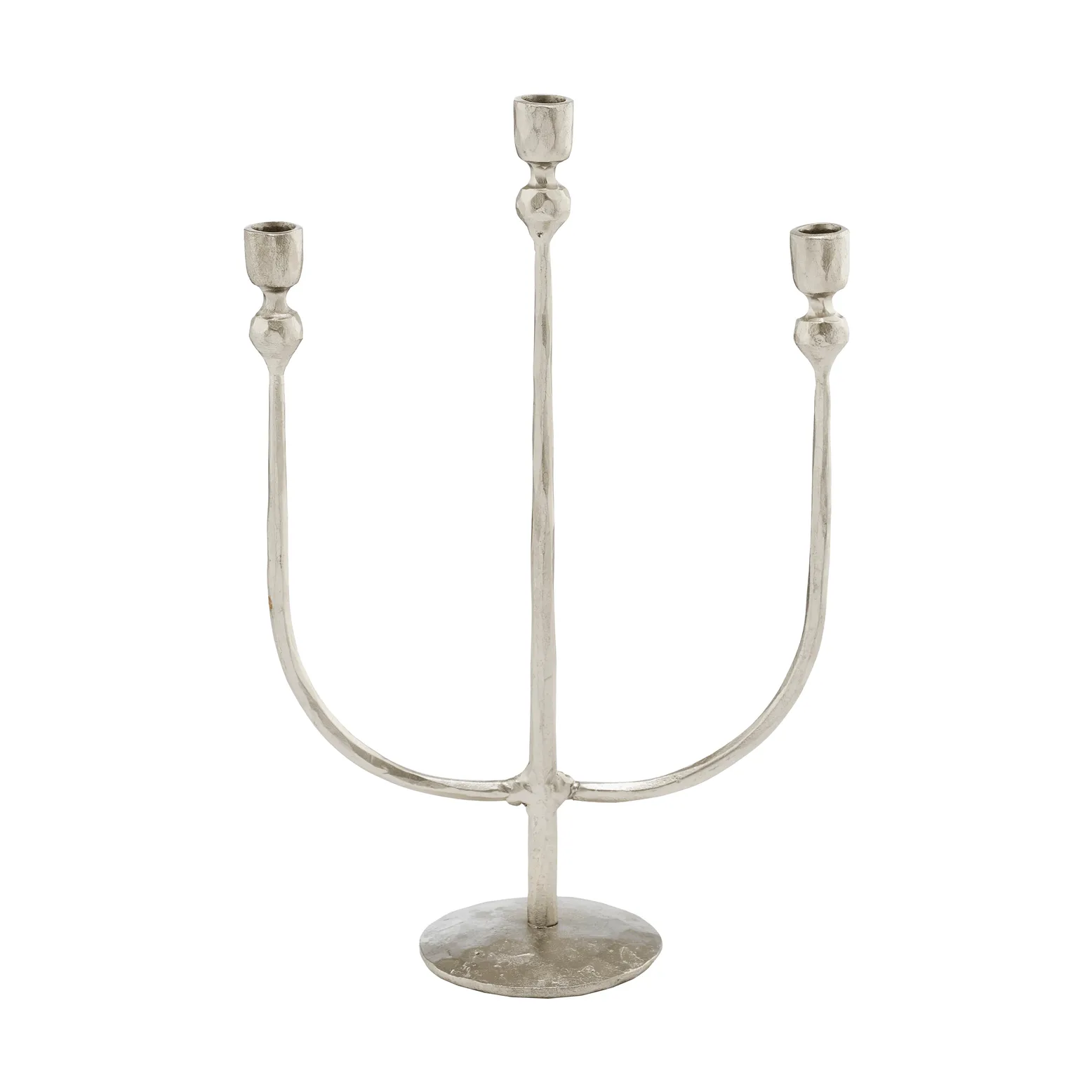 Candelabro Imelia, Plateado, 16x7x24,5 cm Lene Bjerre