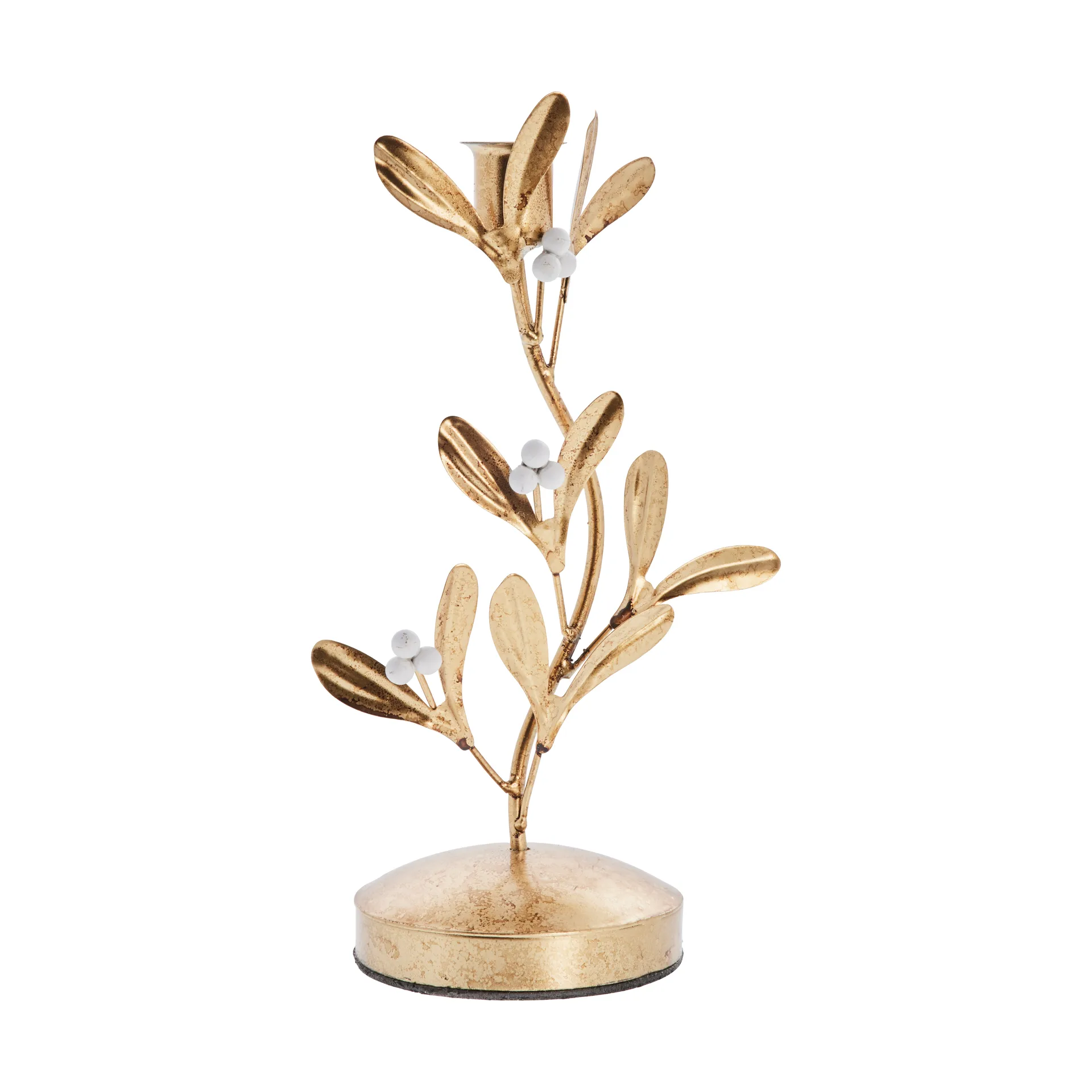 Candelabro Missia 25 cm, Light gold Lene Bjerre