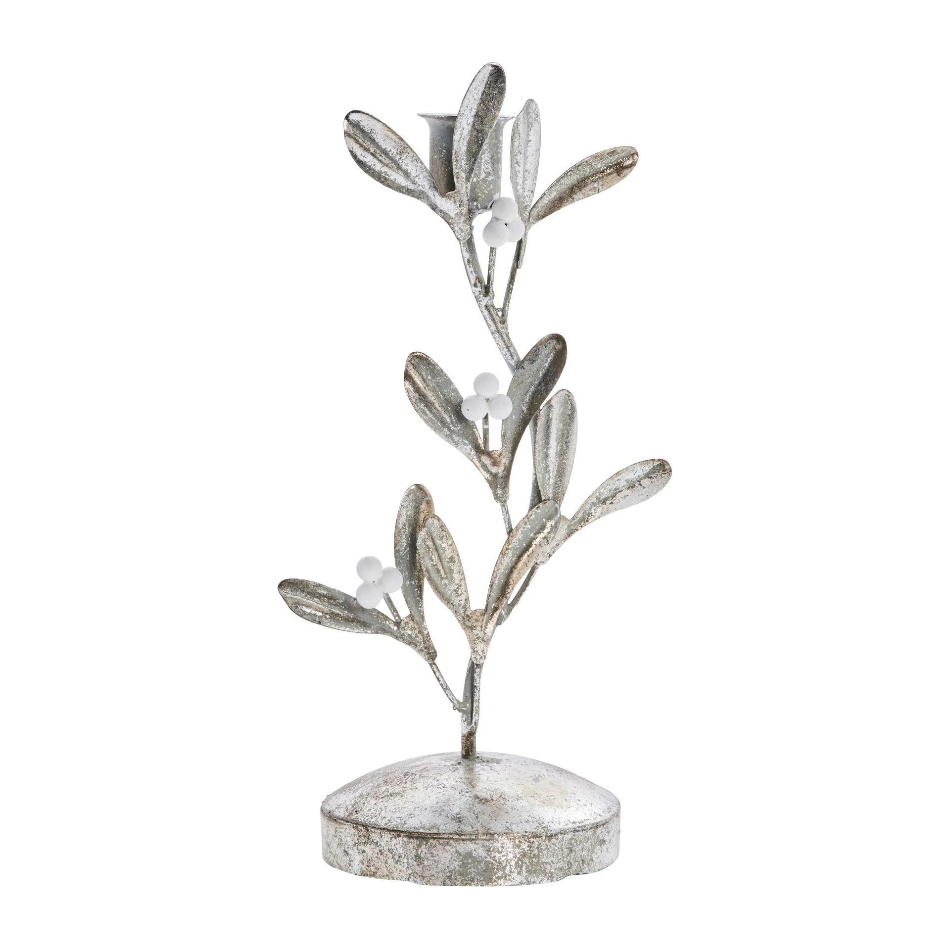 Candelabro Missia 25 cm, silver Lene Bjerre