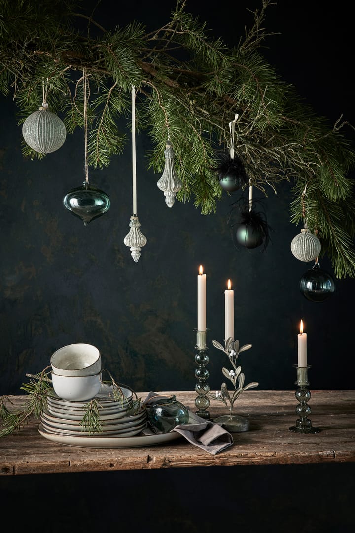Candelabro Missia 25 cm, silver Lene Bjerre