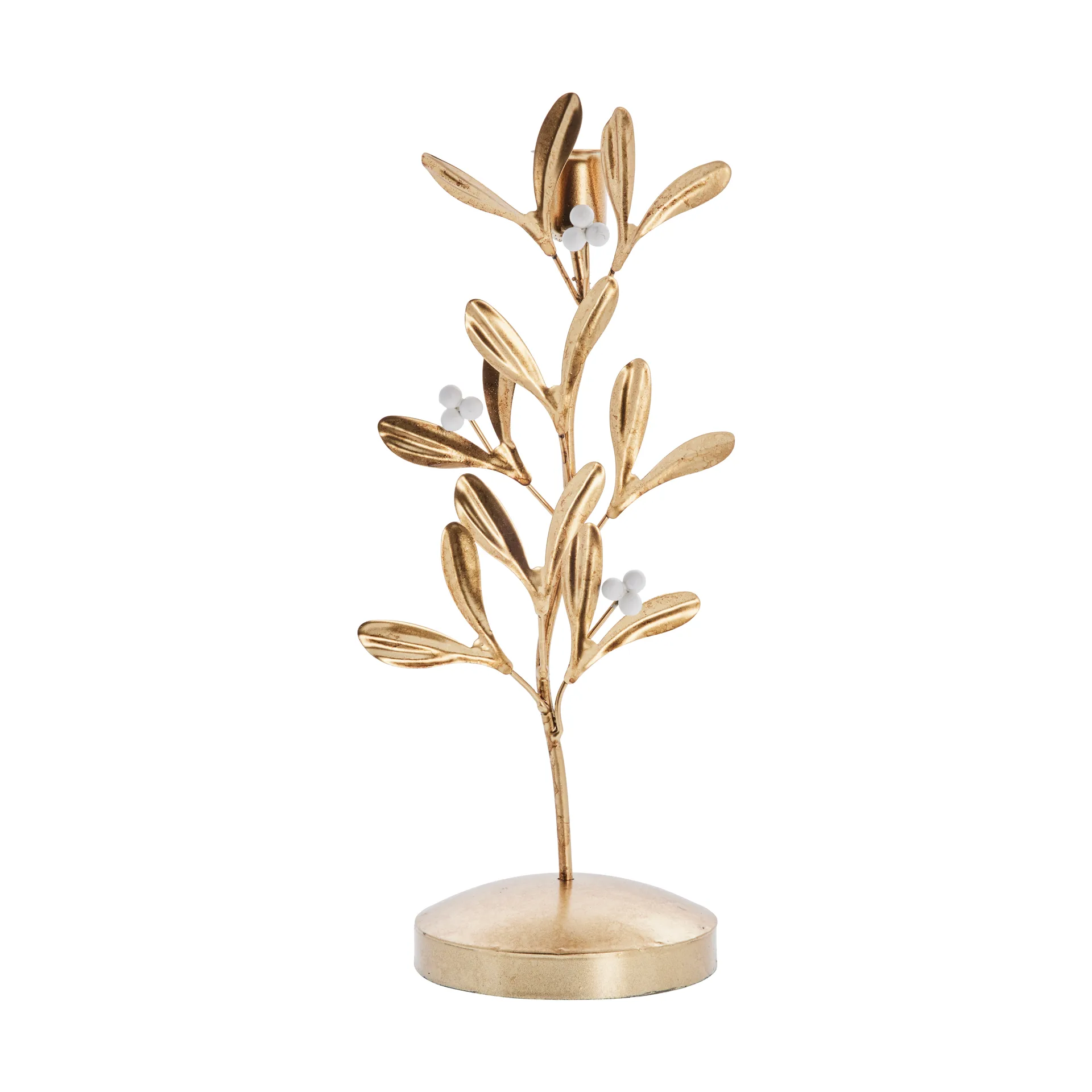 Candelabro Missia 30 cm, Light gold Lene Bjerre