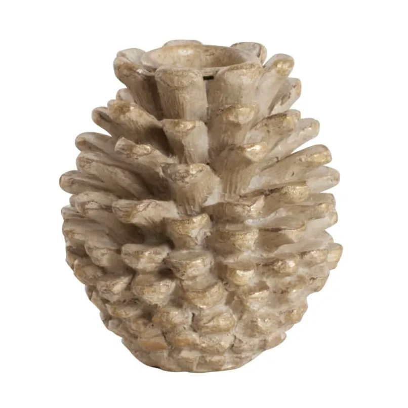 Candelabro Serafina 8 cm, Dorado antiguo Lene Bjerre