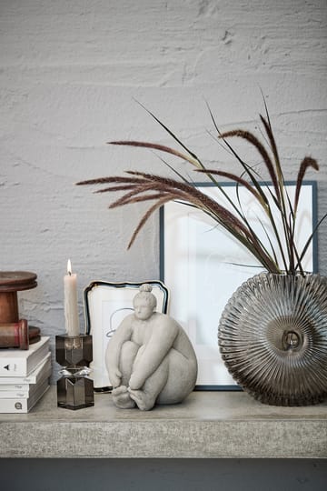 Candelabro Silma dark grey - 13,5 cm - Lene Bjerre