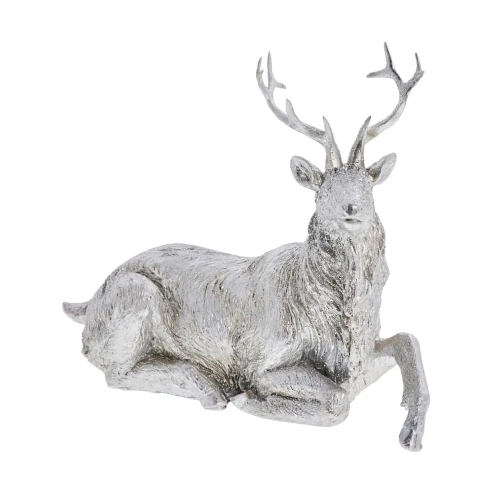 Ciervo Sessia 17 cm, Plata Lene Bjerre