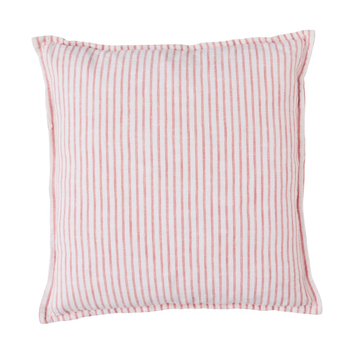 Cojín Olivia 60x60 cm - Off White-Dark Coral - Lene Bjerre