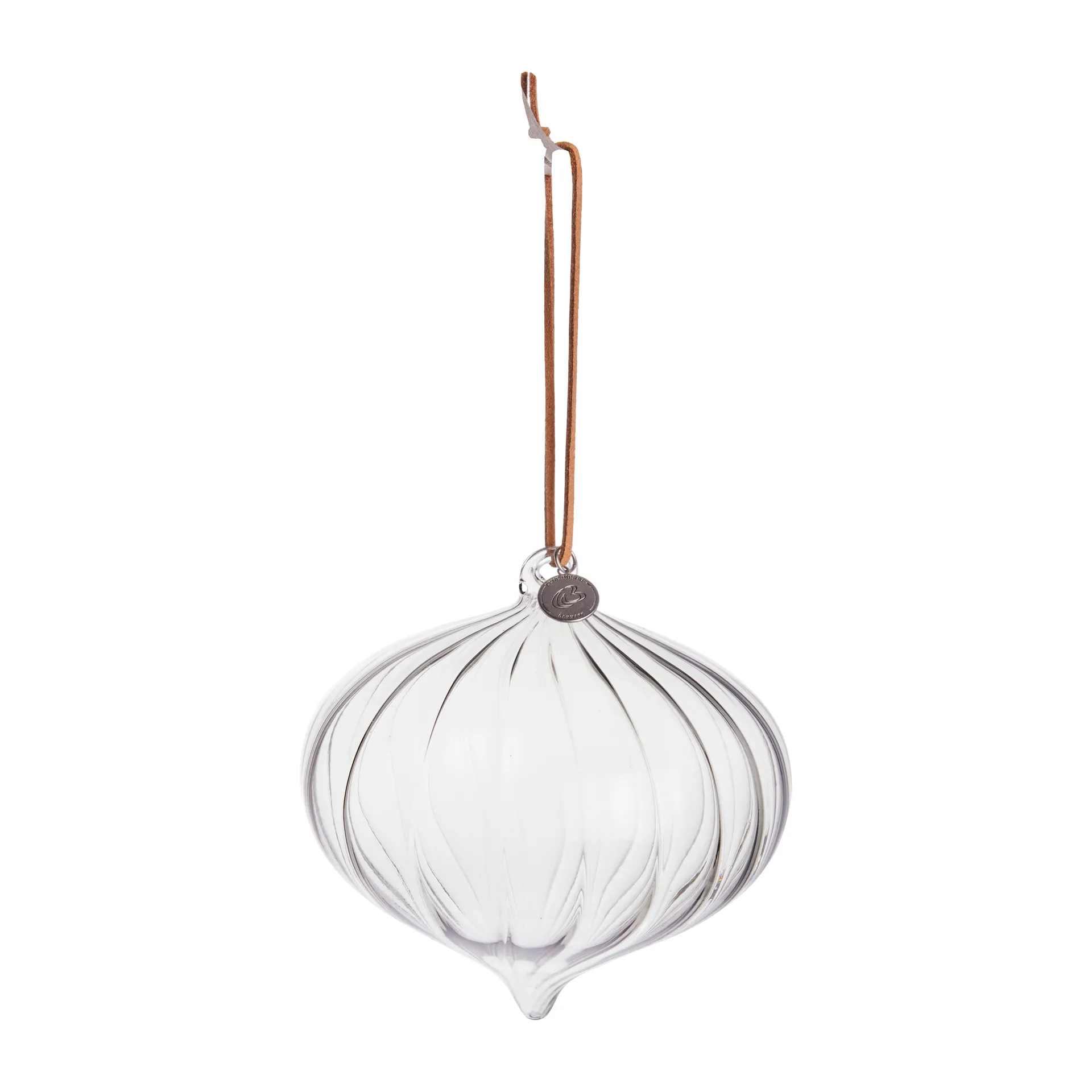 Colgante de navidad Clarisse Ø12 cm, dark grey Lene Bjerre