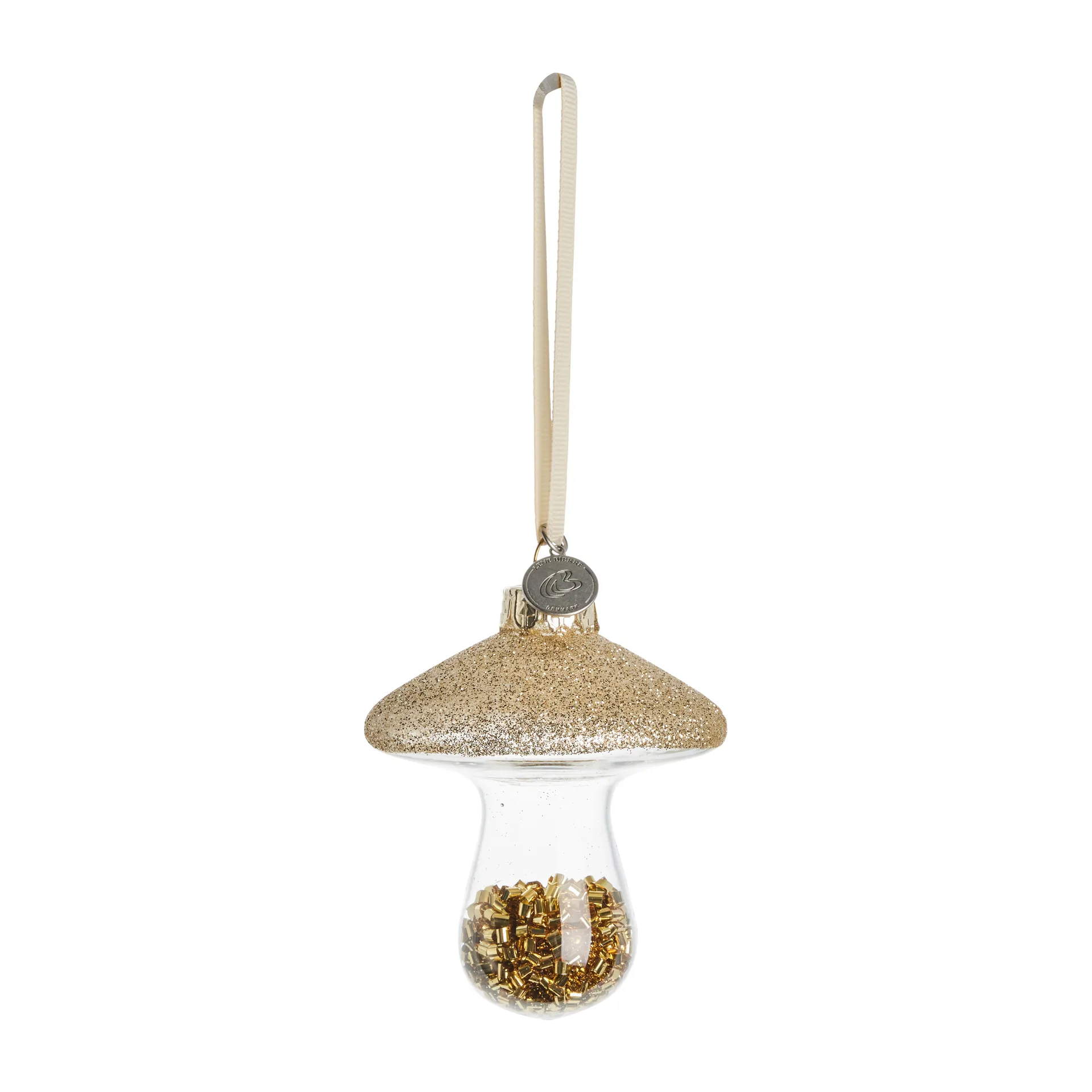 Colgante de navidad Cristelle 9 cm, light gold Lene Bjerre