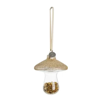 Colgante de navidad Cristelle 9 cm - light gold - Lene Bjerre