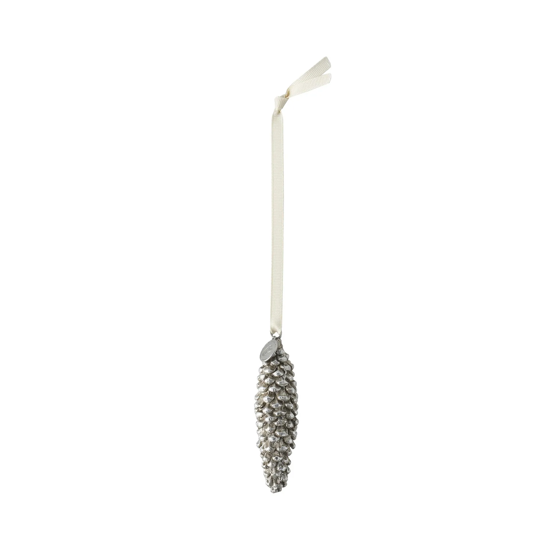 Colgante de navidad Sella piña 9 cm, plata antigua Lene Bjerre