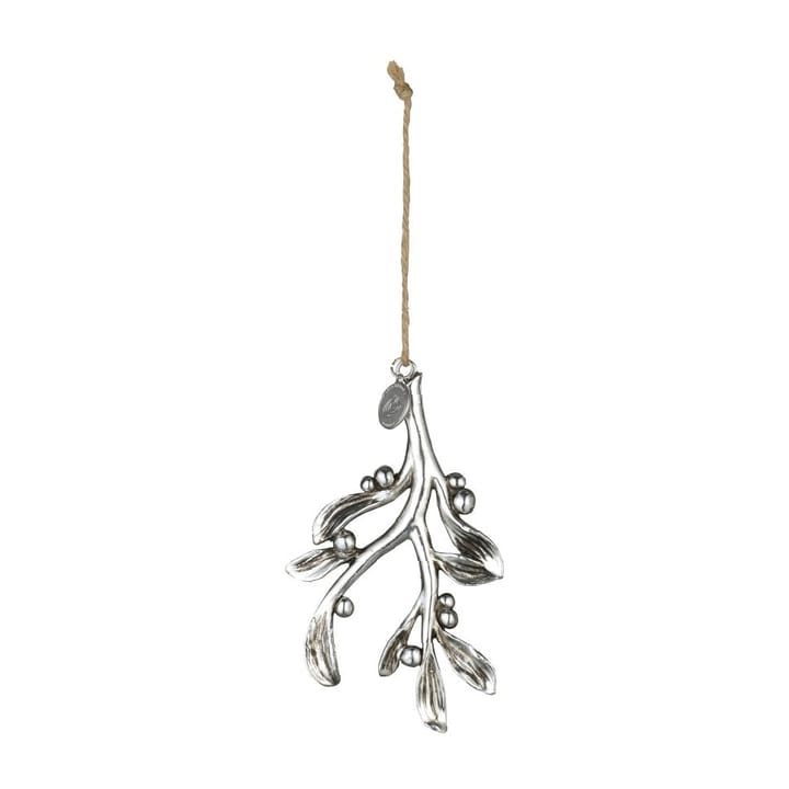 Colgante de navidad Serafina muérdago 11 cm, plata antigua Lene Bjerre