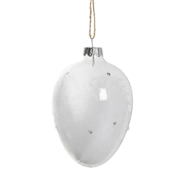 Colgante de Pascua Estille 12 cm - Clear-white - Lene Bjerre