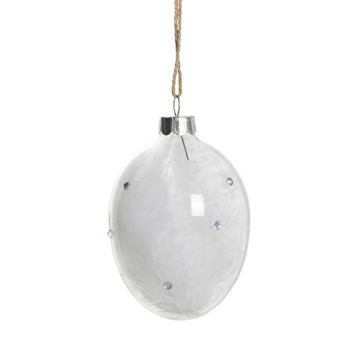 Colgante de Pascua Estille 8,8 cm, Clear-white Lene Bjerre