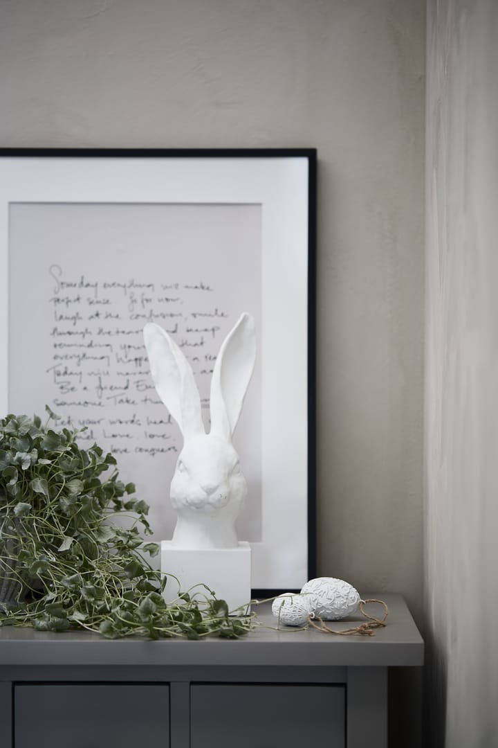 Colgante de Pascua Semina 7 cm, White Lene Bjerre