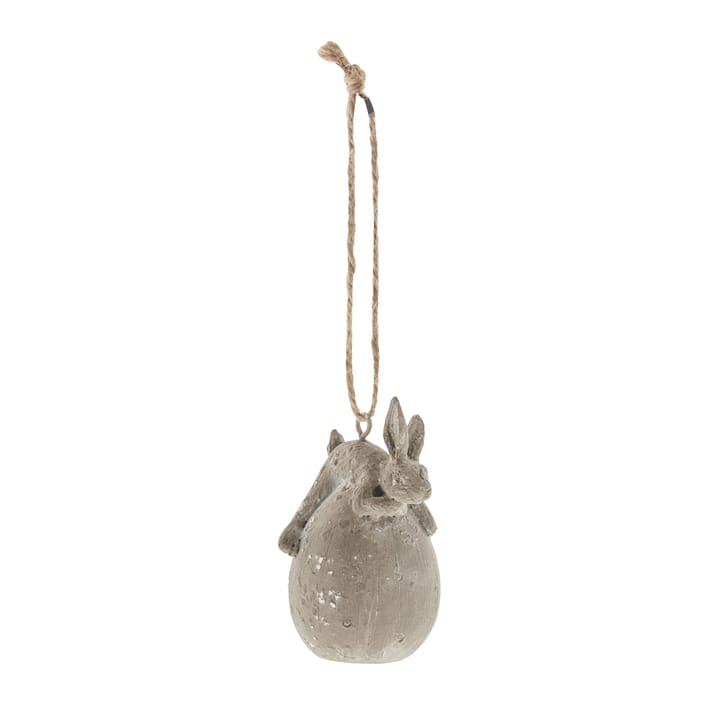 Colgante de pascua Semina liebre tumbada - Grey - Lene Bjerre
