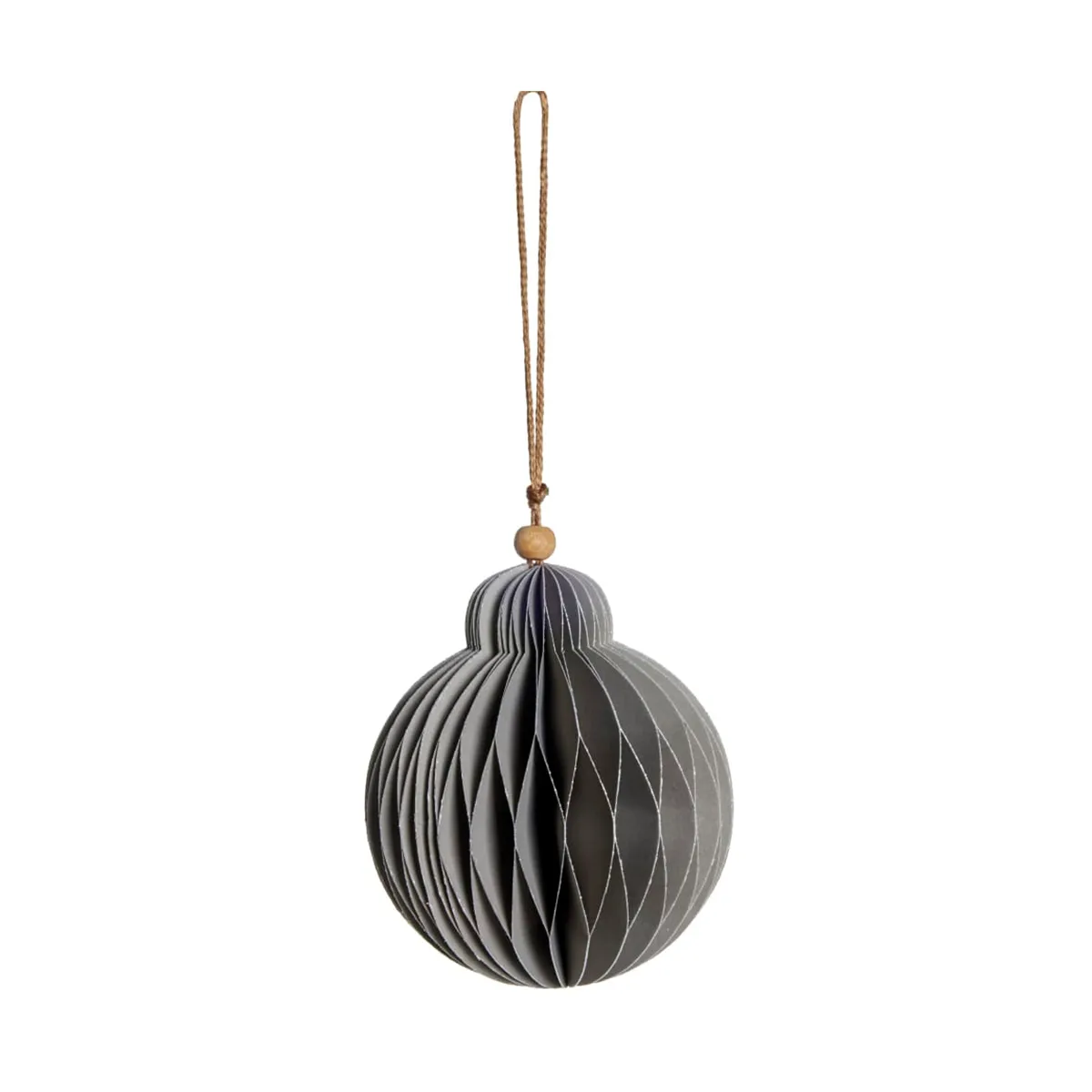 Colgante decorativo Paline Ø10 cm, Light grey-silver Lene Bjerre