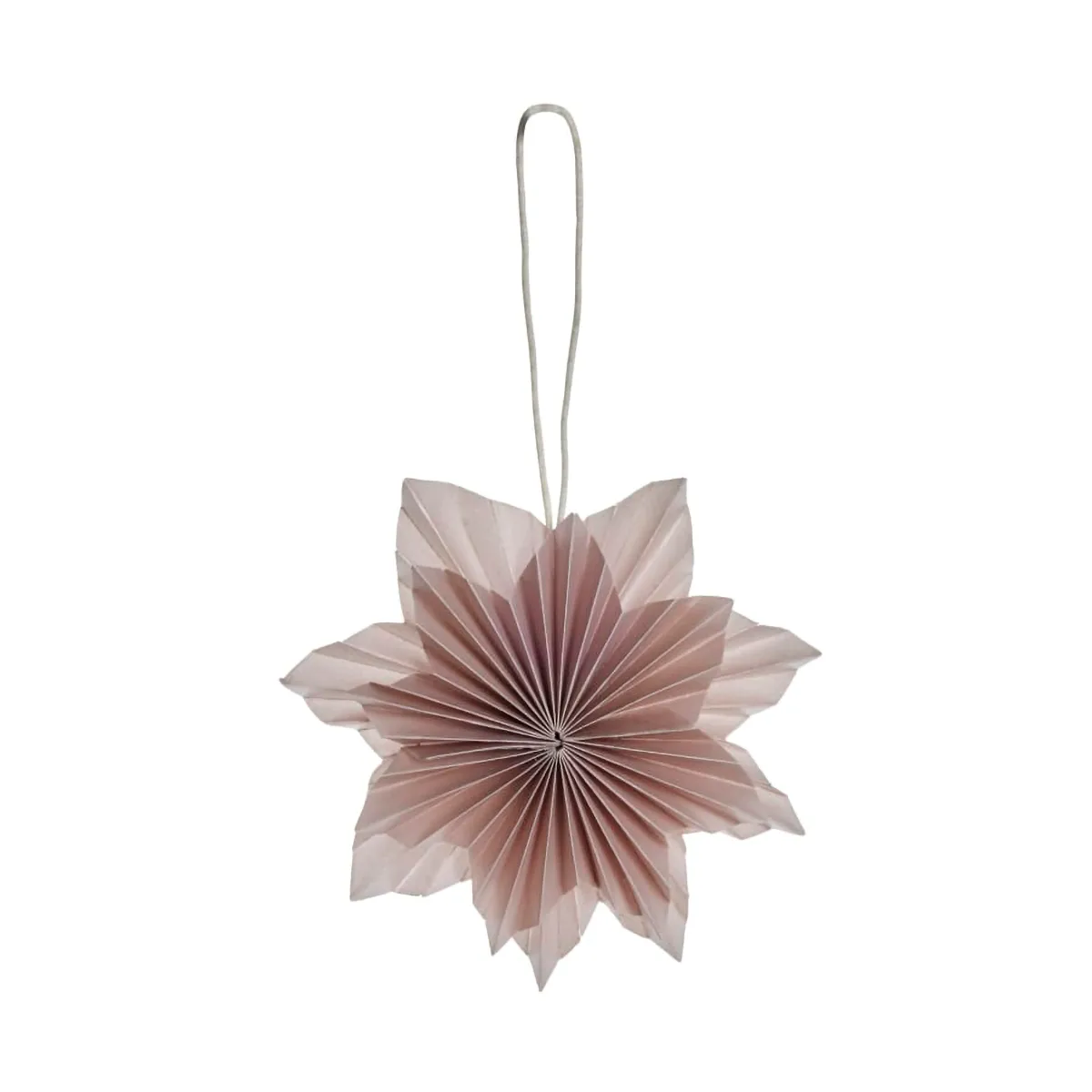 Colgante decorativo Palisa flor 10 cm, Dark rose Lene Bjerre