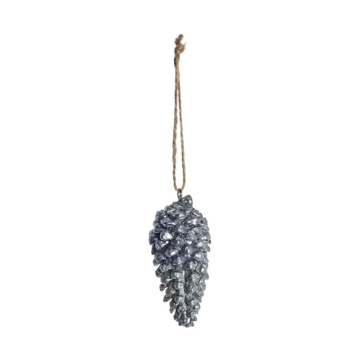 Colgante decorativo Serafina piña 8,2 cm - Plateado antiguo - Lene Bjerre