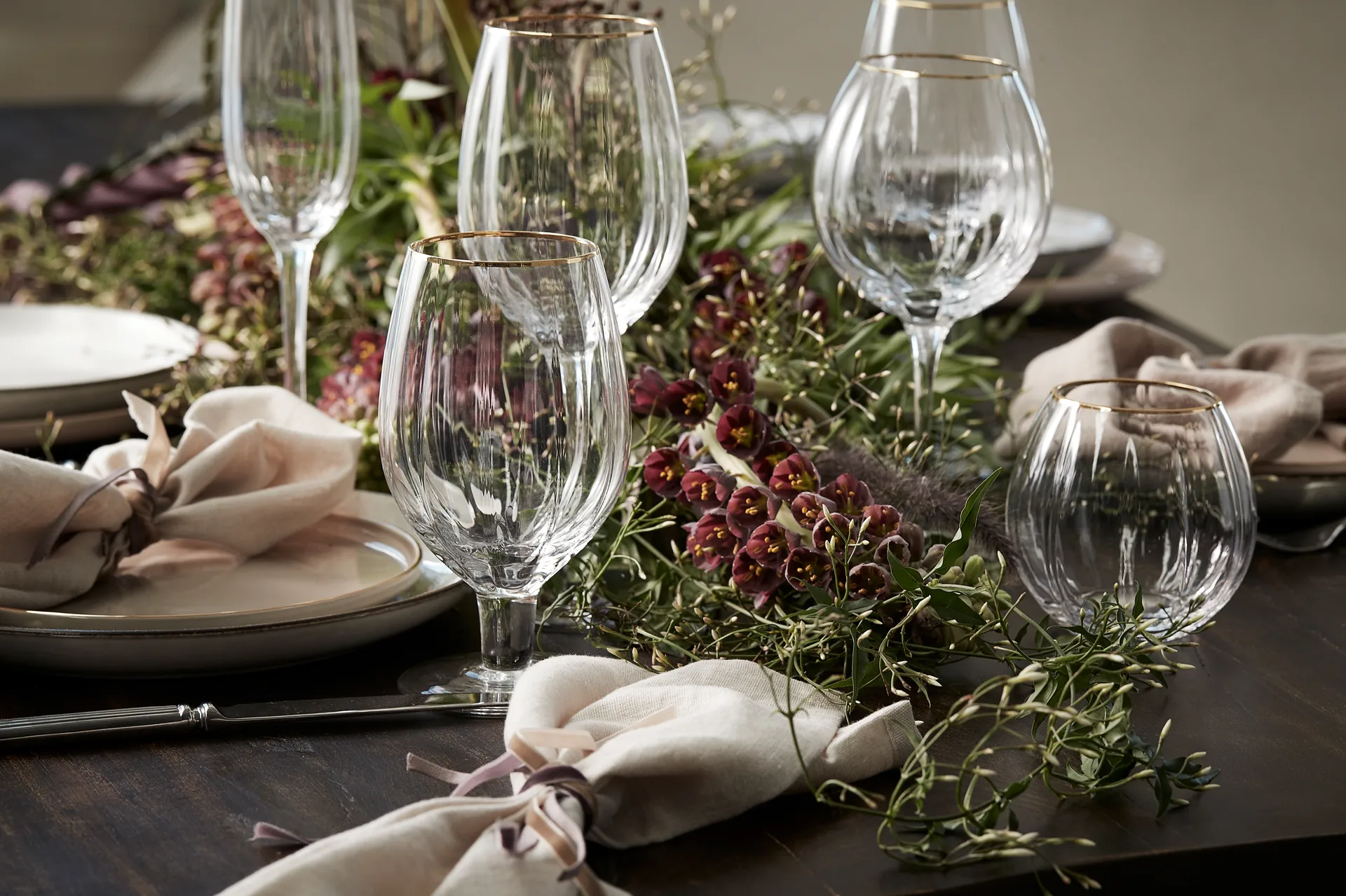 Copa de cerveza Claudine 58 cl, Clear-light gold Lene Bjerre