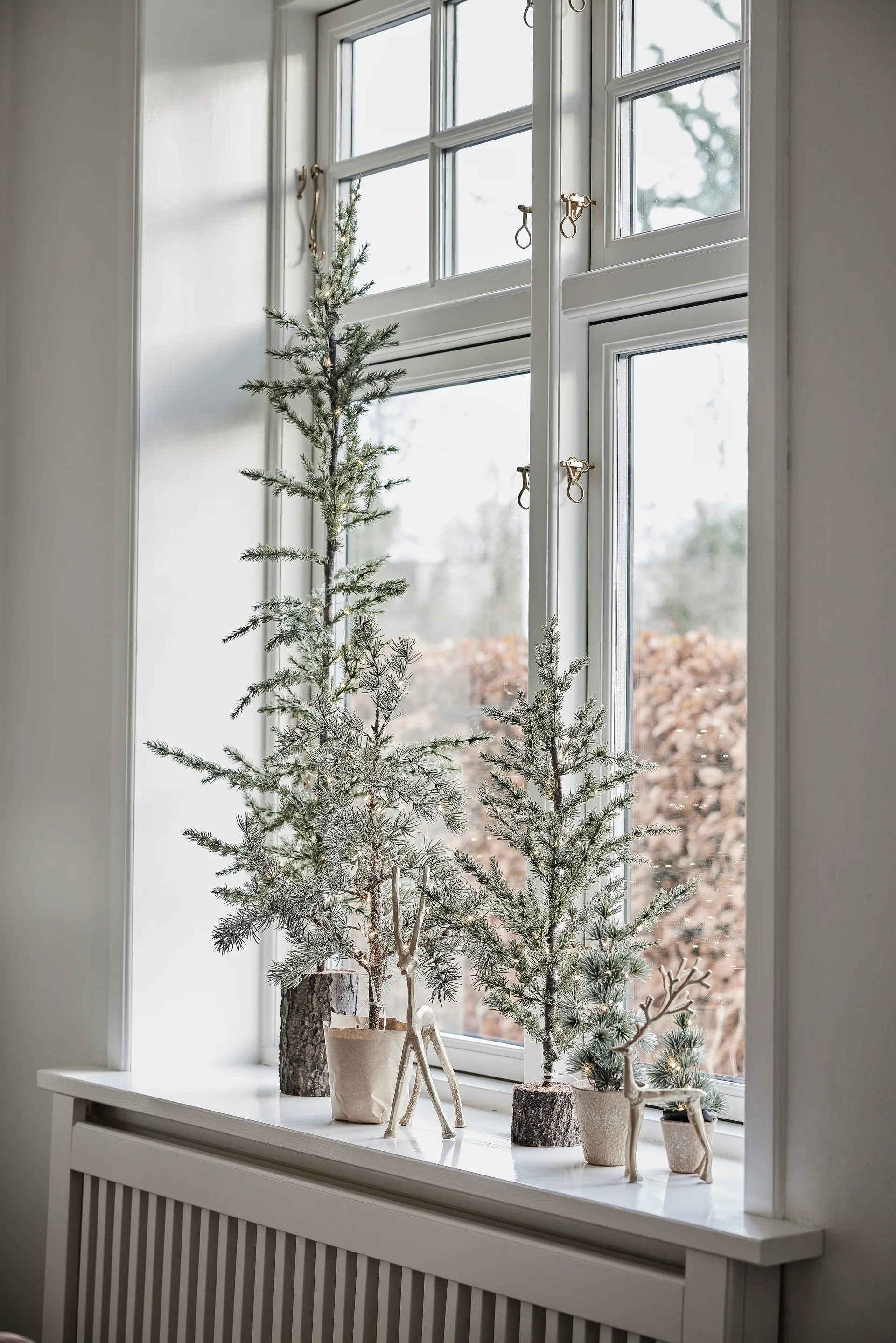 Decoración Marely reno 23 cm, Dorado claro Lene Bjerre