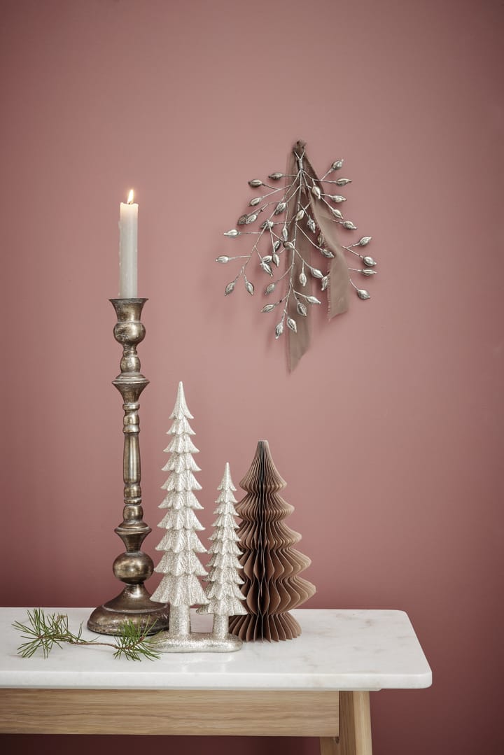 Decoración Sissia árbol de Navidad 33 cm, Dorado claro Lene Bjerre