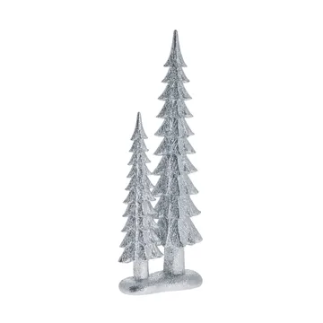 Decoración Sissia árbol de Navidad 33 cm - Plata - Lene Bjerre