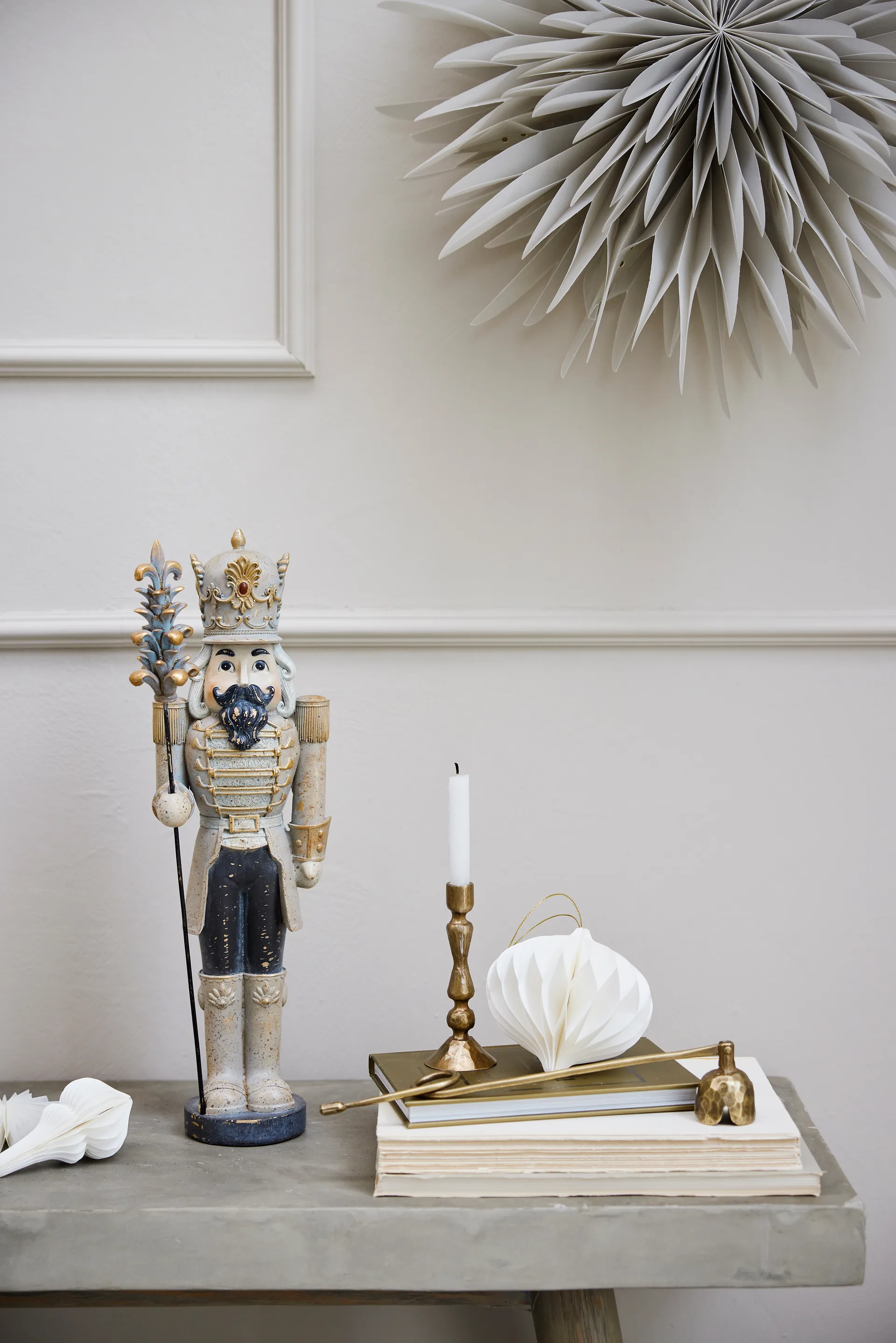 Estrella decorativa Palisia Ø40 cm, Light grey Lene Bjerre