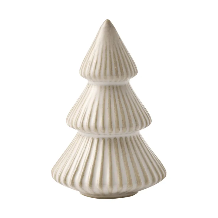 Figura decorativa Mythel tree - Blanco, Ø6,5xH9,8 cm - Lene Bjerre
