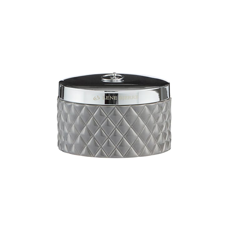 Frasco almacenaje Portia Ø15 cm - gris-plata - Lene Bjerre