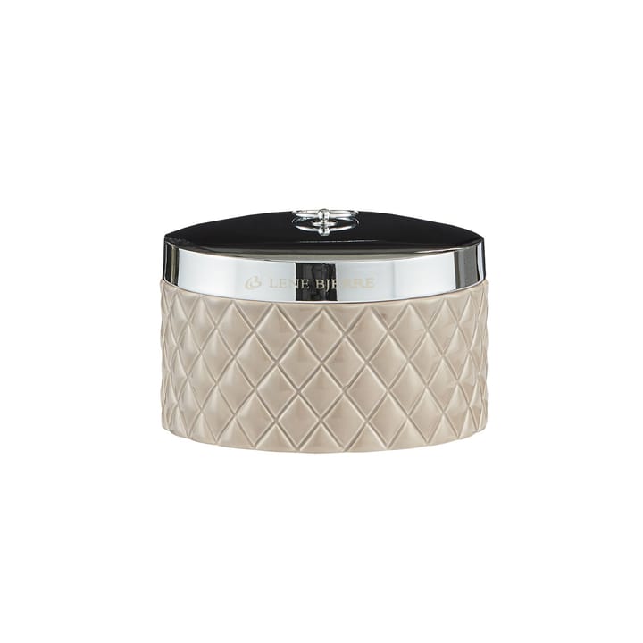 Frasco almacenaje Portia Ø15 cm - marrón-plata - Lene Bjerre