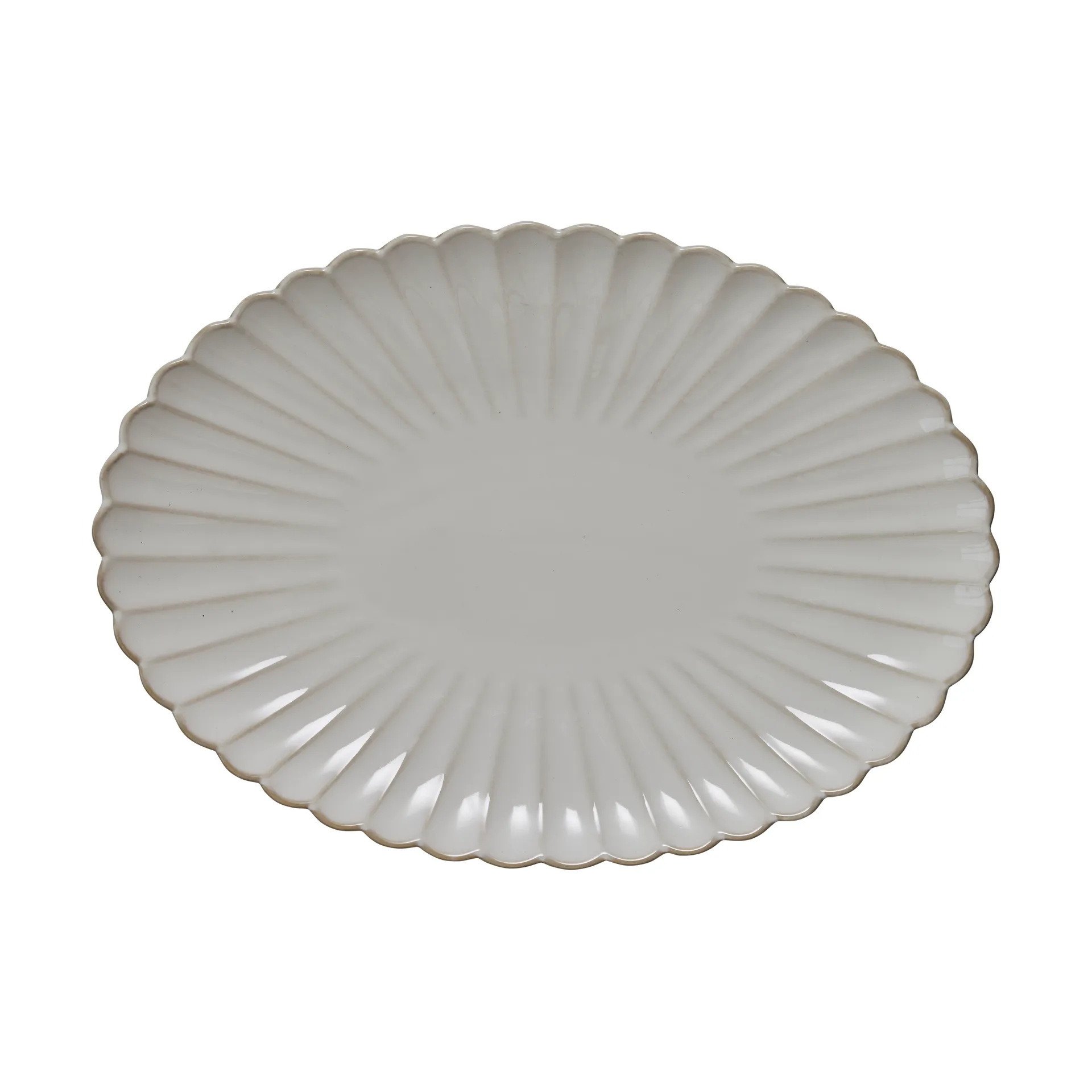 Fuente de servir Camille 36x25,5 cm, Off White Lene Bjerre