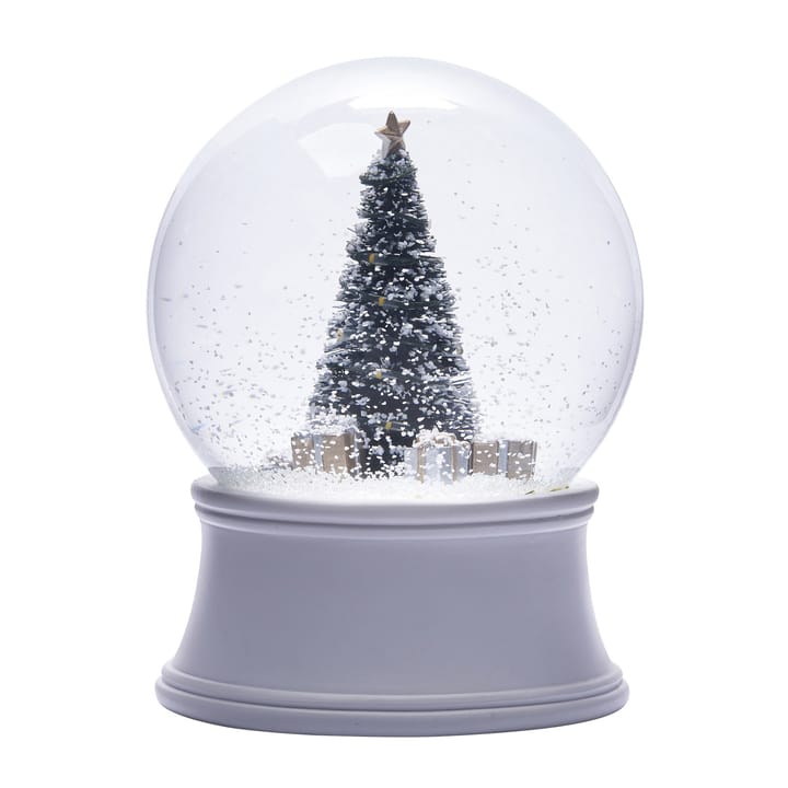 Globo de nieve Snovia abeto 15 cm - blanco-transparente - Lene Bjerre