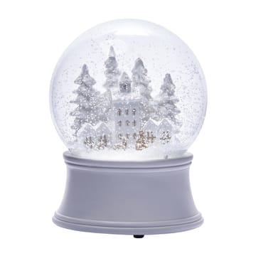 Globo de nieve Snovia ciudad en invierno 15 cm - blanco-transparente - Lene Bjerre