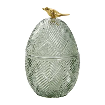 Huevo de pascua Esmia 15 cm - Green-light gold - Lene Bjerre