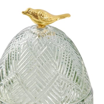 Huevo de pascua Esmia 15 cm - Green-light gold - Lene Bjerre