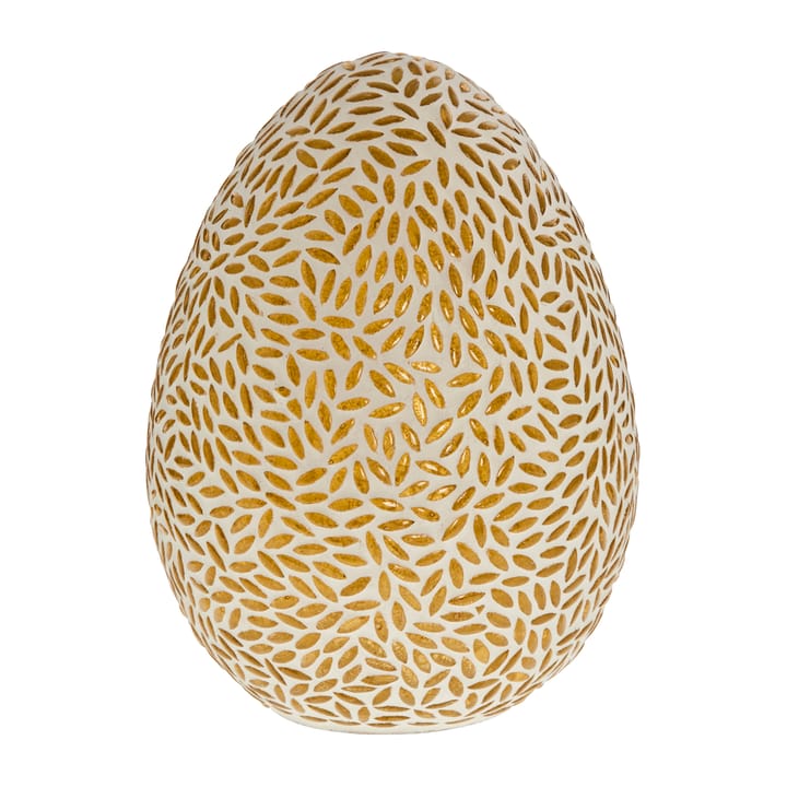 Huevo de pascua Murilia mellow-white - 15 cm - Lene Bjerre