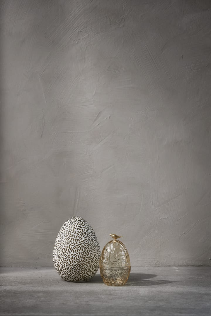 Huevo de pascua Murilia mellow-white - 20 cm - Lene Bjerre